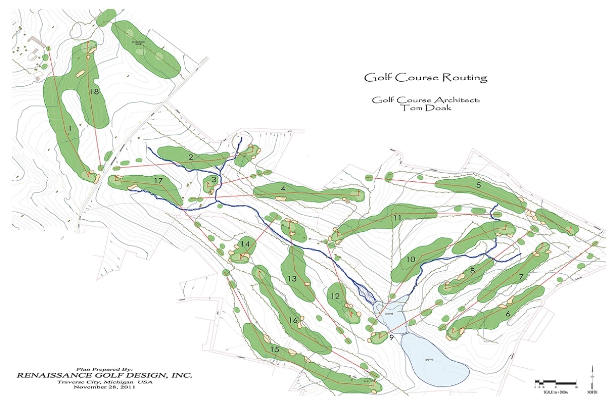 Grand Saint Emilionnais Golf Club Course Map