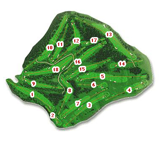 Golf d’Hossegor Course Map